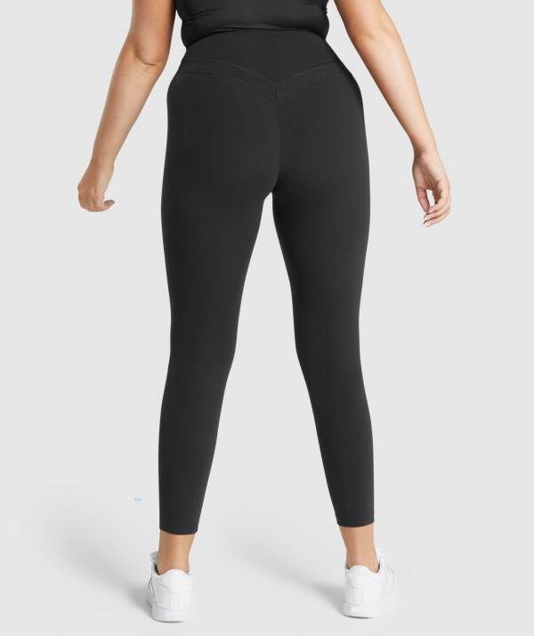 Damske Legíny Gymshark Whitney High Rise Čierne | ML9230748